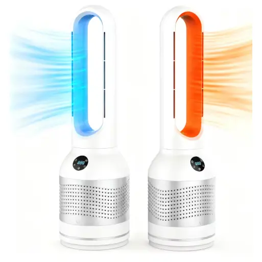 3 in 1 Bladeless Fan Air Cooler Berogailua eta Aire Purifikatzailea