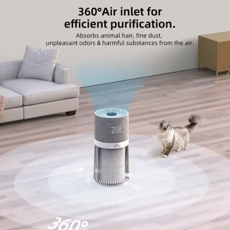 Etxeko animalientzako aire arazgailuak
