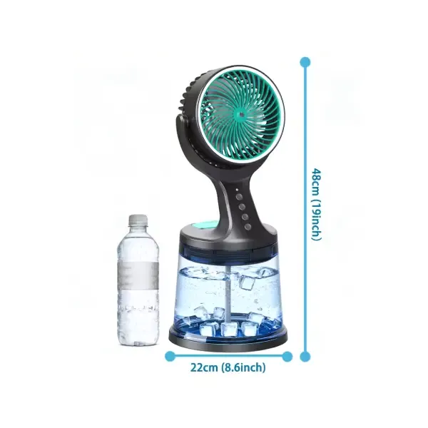Abiadura Handiko Mini Eskuko Fan USB kargagarria Iraupen Luzeko Bateria