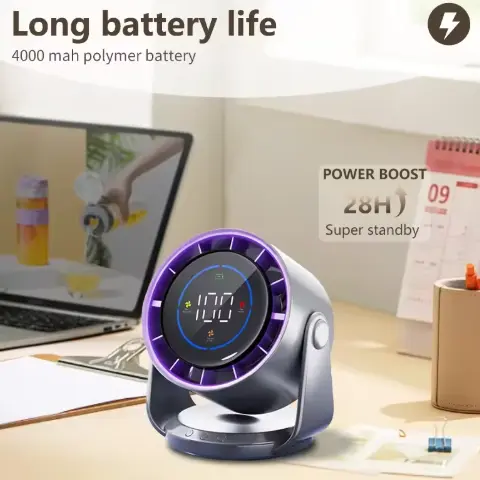Mini USB Fan Eskuko Mahaigaineko Solairuko Fan Elektronikoa